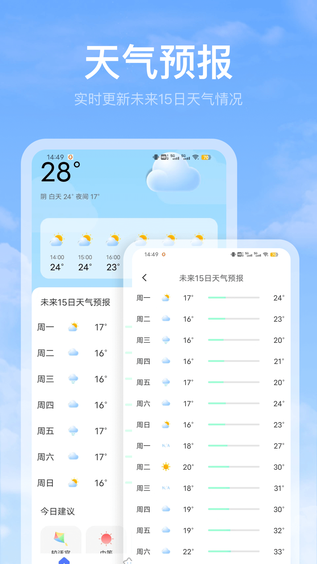 黄历天气雷达软件最新版本下载v3.0.0