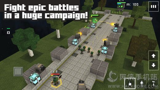 沙盒堡垒战争iOS中文版（Block Fortress War）v1.2.4