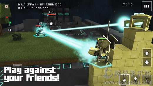 沙盒堡垒战争iOS中文版（Block Fortress War）v1.2.4