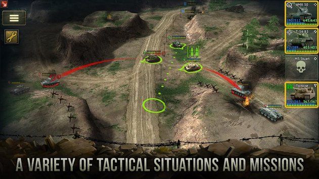 装甲时代坦克战争游戏官网最新版（Armor Age Tank Wars）v1.7.251