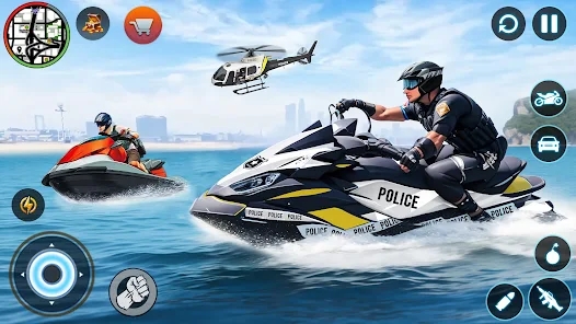 警察车警察与强盗安卓中文版下载（Police Chase Car Thief Games）v1.0