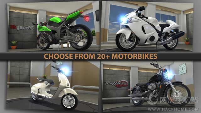 traffic rider刷钱安卓版叉叉器v2.1.2