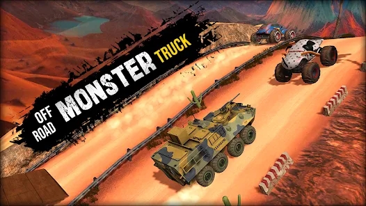 大脚怪越野车2中文版安卓版下载（Offroad Monster Truck 2）v0.2