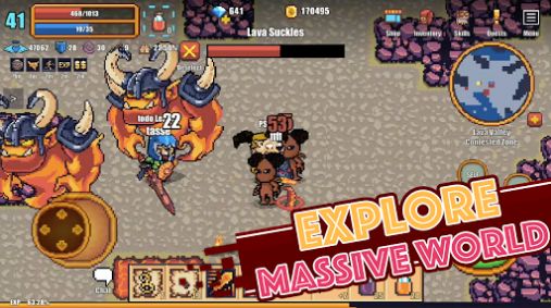 Pixel Knights Online 2D MMORPG官方中文版下载图片2