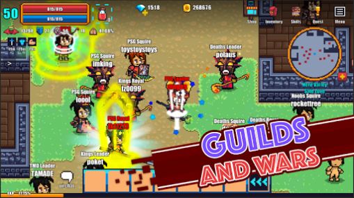 Pixel Knights Online 2D MMORPG官方中文版下载v1.43