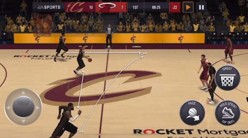 NBA LIVE Mobile Basketball中文汉化版下载v8.0.00