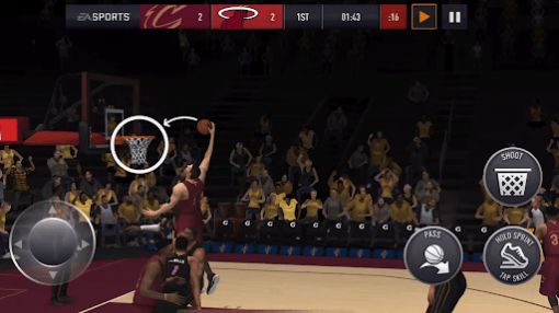 NBA LIVE Mobile Basketball中文汉化版下载v8.0.00