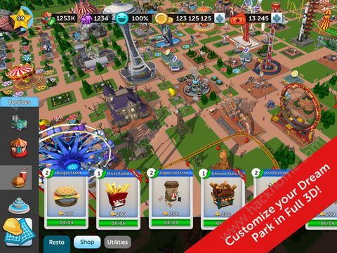 过山车大亨触摸版官网安卓手机版（RollerCoaster Tycoon Touch）v2.7.3