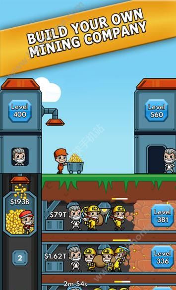 偷懒的矿业大亨汉化中文版（Idle Miner Tycoon)v2.31.1