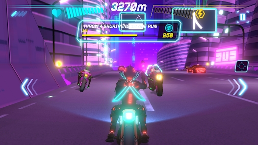 霓虹车手安卓版手游下载（Neon Riders）v1.1.5