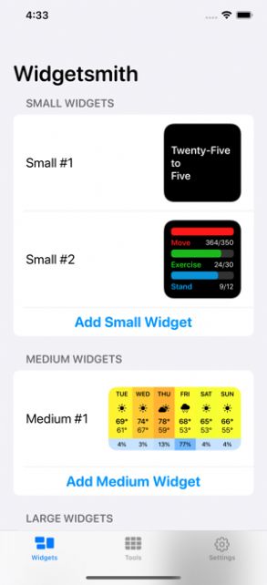 widgetsmith（ios14定制化小部件工具）轻体验中文版v20221027