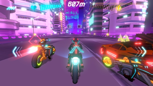 霓虹车手安卓版手游下载（Neon Riders）v1.1.5