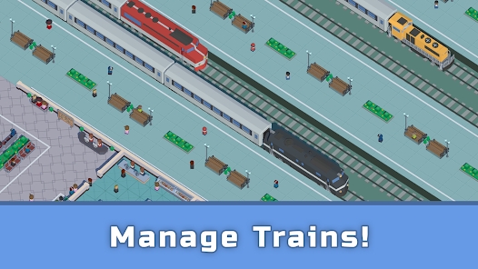 放置列车帝国大亨官方中文版下载（Idle Train Empire Tycoon）v0.5.11