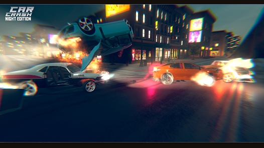 Night Car Crash Open City游戏安卓版下载v1.222