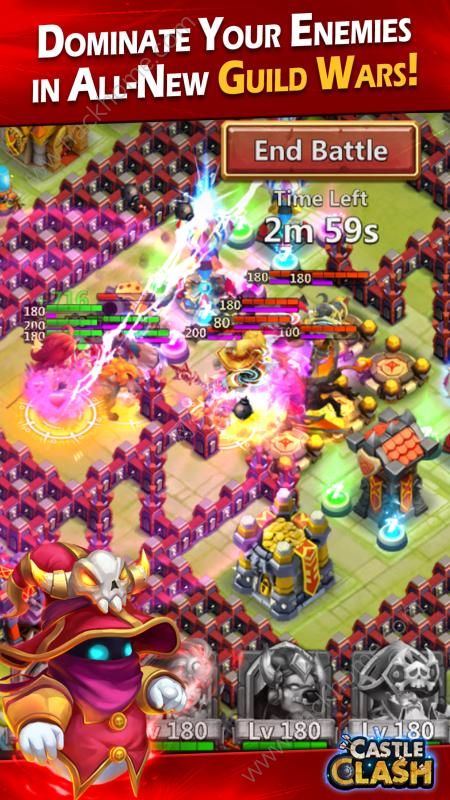 城堡冲突传奇时代手游下载九游版（castle clash）v1.5.2