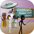 火柴人校园邪恶故事汉化中文版（Stickman Schol Evil History）v1.0.1