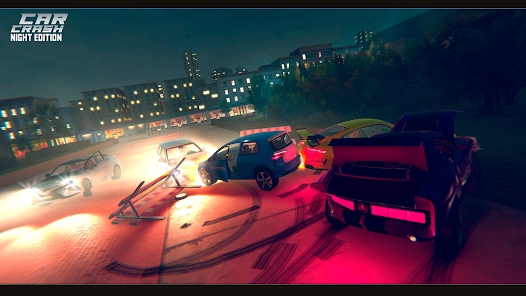 Night Car Crash Open City游戏安卓版下载v1.222