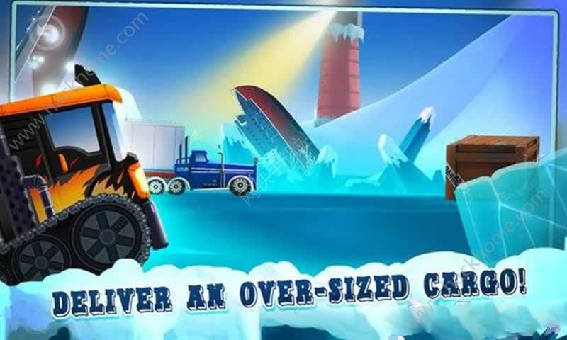 冰道卡车驾驶赛游戏中文汉化版(Ice Road Truck Driving Race)v1.12