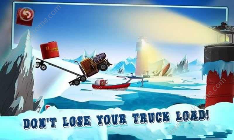 冰道卡车驾驶赛游戏中文汉化版(Ice Road Truck Driving Race)v1.12