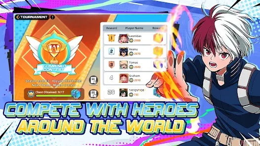 我的英雄学院终极对决手游国际服下载（My hero Ultra Smash）v1.1.6