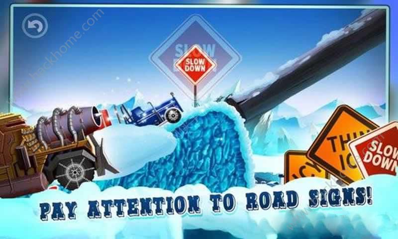 冰道卡车驾驶赛游戏中文汉化版(Ice Road Truck Driving Race)v1.12