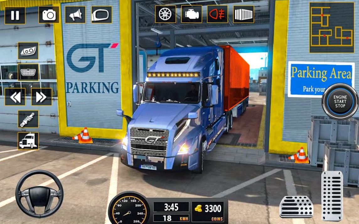 卡车驾驶停车模拟3D游戏中文最新版（Truck parking game）v1.0