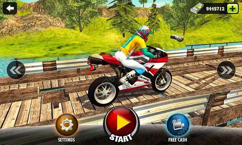 艰难摩托车手中文安卓版（Uphill Offroad Motorbike Rider）v1.1