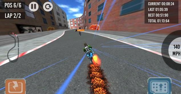 城市摩托英雄游戏中文汉化版（City Turbo Moto Hero）v1.0