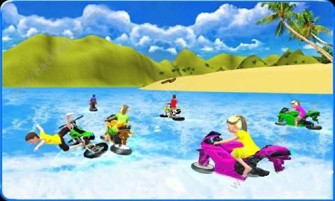 多人水上摩托车中文安卓版（Kids Water Surfing Bike）v1.1