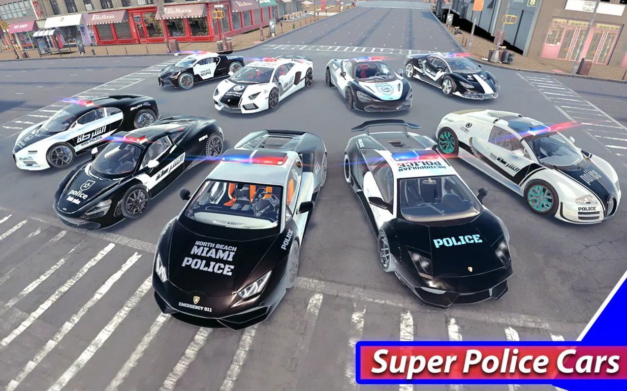 超级警车的追击中文版游戏下载（Police Car Driving Games 3D）v1.8