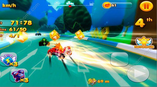 袋鼠卡丁车安卓游戏下载（Bandicoot kart racing）v1.4