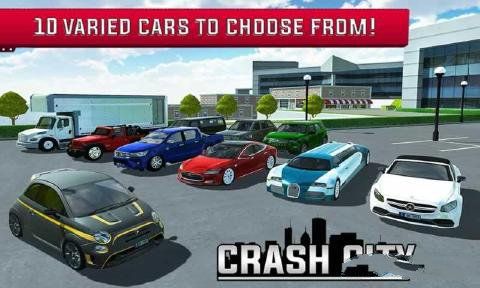 拥堵城市混乱交通中文最新安卓版（Crash City Heavy Traffic Drive）v1.0