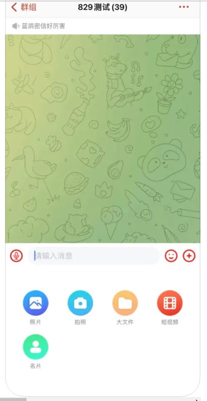 蓝鸽密信苹果手机APP store下载安装v1.5.0