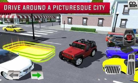 拥堵城市混乱交通中文最新安卓版（Crash City Heavy Traffic Drive）v1.0