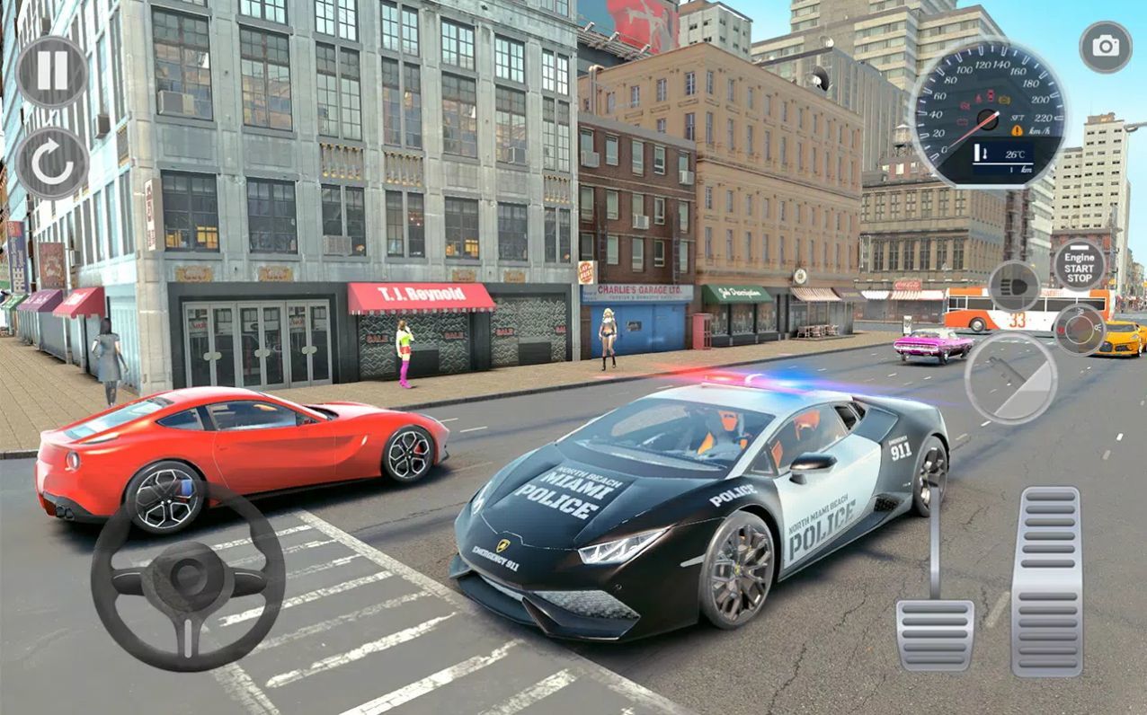 超级警车的追击中文版游戏下载（Police Car Driving Games 3D）v1.8