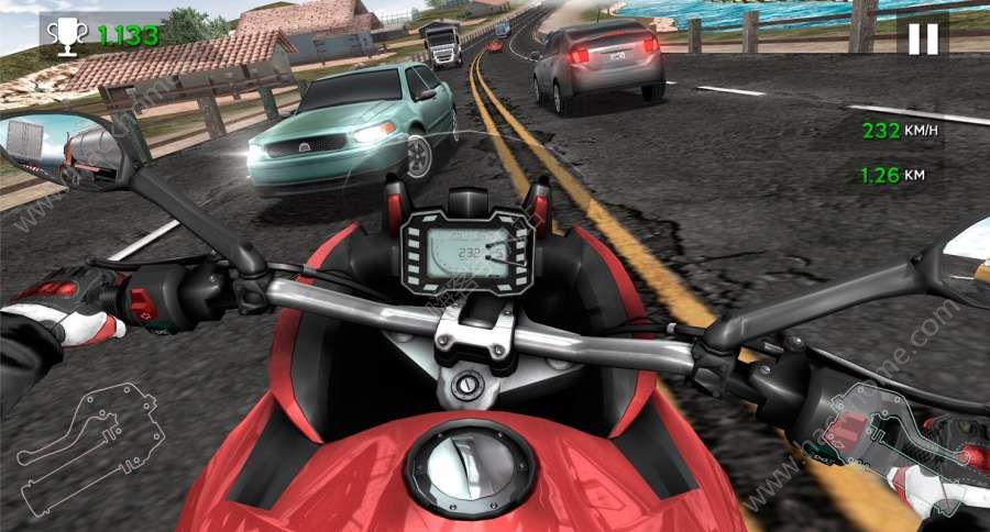 摩托车手中文最新安卓版 （Moto Rider In Traffic）v1.0.4