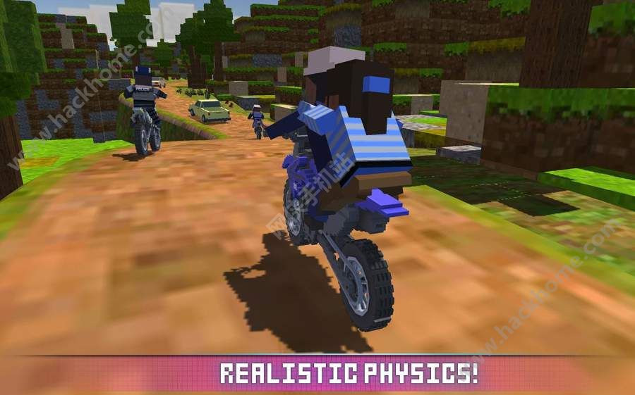 模拟块状摩托车2024最新安卓版（Blocky Moto Bike SIM 2024）v1.2