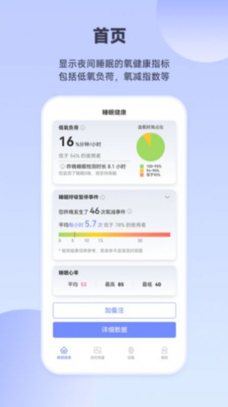 睡眠氧健康健康管理app下载v2.1.4