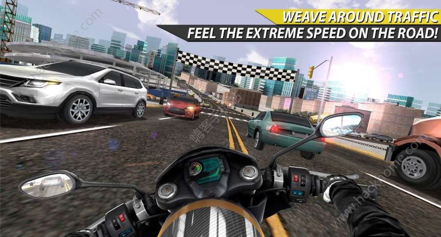 摩托车手中文最新安卓版 （Moto Rider In Traffic）v1.0.4