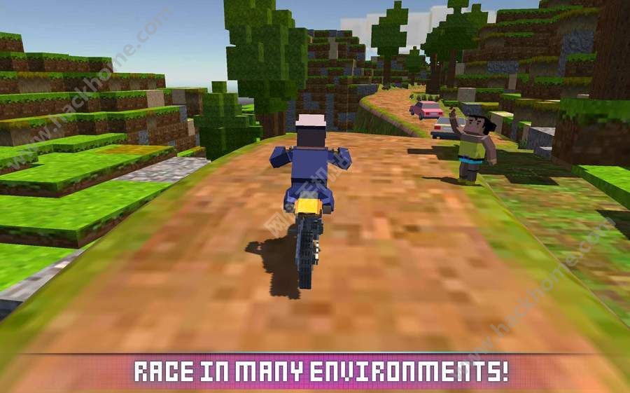 模拟块状摩托车2024最新安卓版（Blocky Moto Bike SIM 2024）v1.2