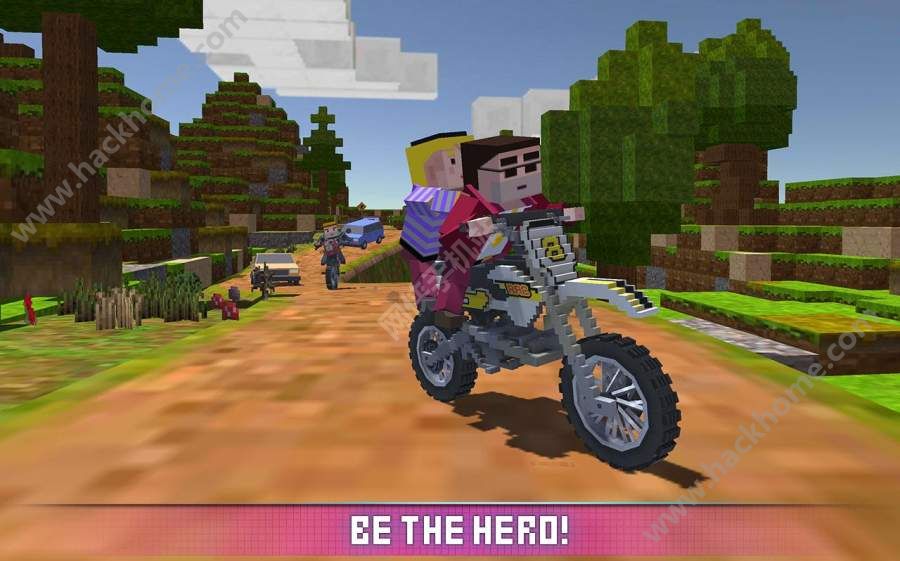 模拟块状摩托车2024最新安卓版（Blocky Moto Bike SIM 2024）v1.2