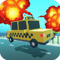 出租车疯狂之路游戏最新版（Crazy Road Taxi Madness）v0.1