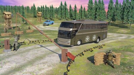 军用客车模拟器官方版安卓游戏（TGS Army Coach）v1.7