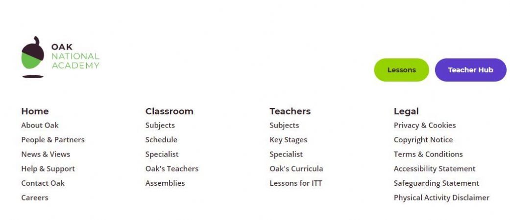 oak national academy uk官方英国中小学教育平台下载v1.0