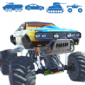 岛上的怪物卡车游戏手机版（Monster Truck On The Island）v1.0