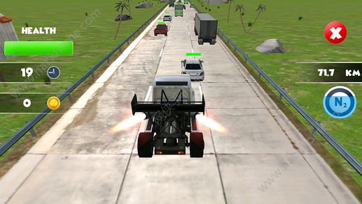 疯狂的卡车游戏安卓版（Truck Madness in Traffic）v3.0