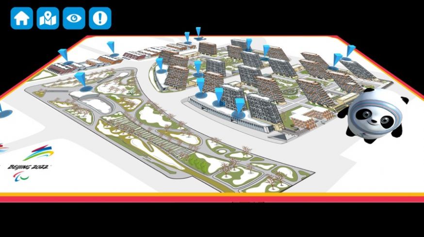 冬奥村AR地图高清app免费下载v1.0