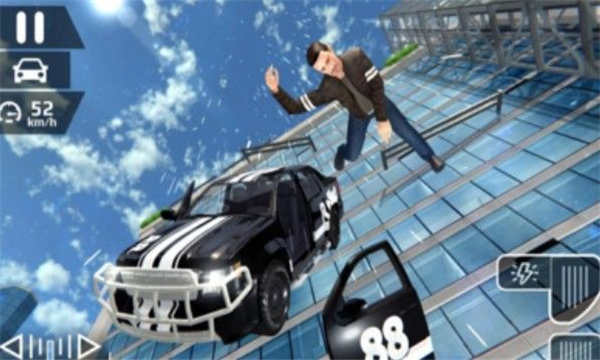 抖音高空特技赛道游戏安卓中文版（Smash Car Hit）v1.2