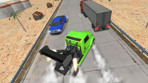 疯狂的卡车游戏安卓版（Truck Madness in Traffic）v3.0