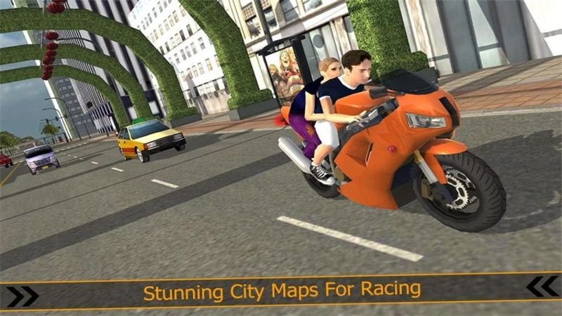 城市摩托车赛手中文最新安卓版（Furious City Moto Bike Racer）v1.6